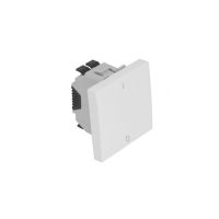 Łącznik 2-biegunowy 45x45, czarny mat, Mec Q45 | 45021SPM Efapel