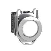 Przycisk podświetlany biały Fi 30mm płaski LED 24VACDC 1NO+1NC | XB4FW31B5 Schneider Electric