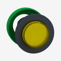 PŁASKI ZB5 ŻÓŁT PODŚW PRZYCISK LED | ZB5FW183 Schneider Electric