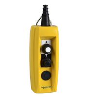 Kaseta sterownicza Harmony XAC z uchwytem pistoletowym, 2 przyciski standardowe NC/NO | XACB229 Schneider Electric