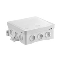 Puszka instalacyjna n/t 100x100x40 NS7 (N7) szara z możliwością zastosowania haka HNS, FASTBOX&HOOK | 35349102 Simet