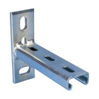 Wspornik ścienny z profila strut typ C, EG, 450mmx2,5mmx41mmx21mm, KC25H0450EG | 311677 Erico