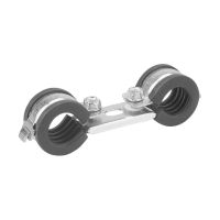Obejma do rur podwójna, 3/4", 20 DN, Fi 26-28mm, MDC028 | 596020 Erico