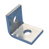 Łącznik kątowy z 2-ma otworami 1-1, stal, HD, 50mmx48mm, ZWA200 | 387600 Erico