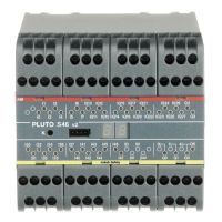 Programowalny sterownik bezpieczeństwa Jokab Safety, 46I/O 24VDC, Pluto S46 v2 | 2TLA020070R1800 ABB