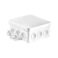 Puszka instalacyjna n/t 85x85x40 NS6 (N6) biała z możliwością zastosowania haka HNS, FASTBOX&HOOK | 35346106 Simet