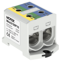 Zacisk uniwersalny, złączka OTL-PEN żółta/zielona/niebieskia 2xAl/Cu 25-150mm2 1000V, MAA2150P10 | MAA2150P10 Morek