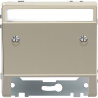 Wypust kablowy z polem opisowym, D-Life, piasek sahary, Merten | MTN4540-6033 Schneider Electric