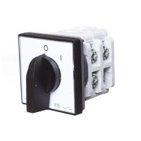 Łącznik krzywkowy Łuk 16-12 0-1 3P 16A IP65 z płytką przednią | 921609 Elektromet