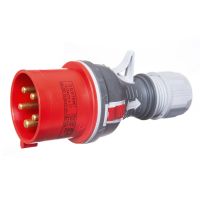 Wtyczka przenośna prosta 32A 5P 400V IP44 3P+N+Z TWIST WPP | 922075 Elektromet