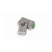 Sterownik RGB 12 V 72 W 18 przycisków mini RF Black | 25-0000-05 LED Labs