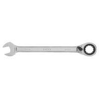 Klucz płasko-oczkowy z grzechotką i przełącznikiem 24mm | 09-336 NEO TOOLS