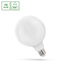 Lampa LED GLOB G125 E-27 230V 11W COG NW MILKY Spectrum | WOJ+14368 Wojnarowscy