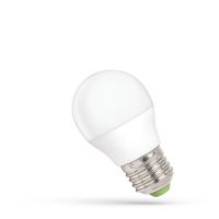 Lampa LED 6W E27 230V 500lm kulka neutralna biała ściemnialna | WOJ+14379 Wojnarowscy
