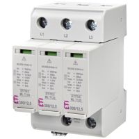 Ogranicznik przepięć, uniwersalny, TN-C, ETITEC ML T123 300/12,5 3+0 RC, typ T1+T2+T3 (B+C+D) | 002440666 Eti