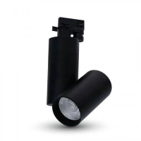 Oprawa LED V-TAC szynoprzewód 3F 30W 24st czarny VT-4635B 6400K 2700lm 5 lat gwarancji | 3800157619844 LED EUROPE