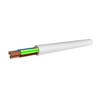 Przewód mieszkaniowy H03VV-F (OMY) 3x1,5 żo 300/300V biały BĘBEN | 5907702810836-B EK Elektrokabel