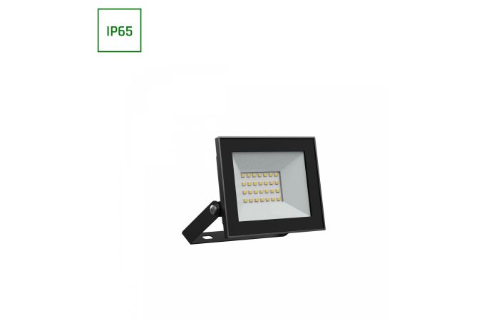 Naświetlacz LED NOCTIS LUX 4 20W 1650lm 6500K CW 230V IP65 116x92x24 mm czarny | SLI029071CW_PW Wojnarowscy