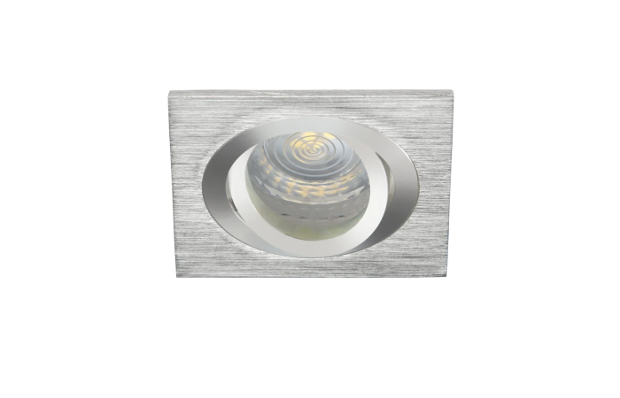 Oczko sufitowe SEIDY CT-DTL50-AL kwadratowy stop kolor aluminium szczotkowane 1XGx5,3 | 18281 Kanlux