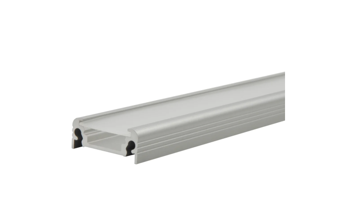 Profil do taśm LED PROFILO D 2M (kpl.10 szt.x2m) anodowany | 26542 Kanlux
