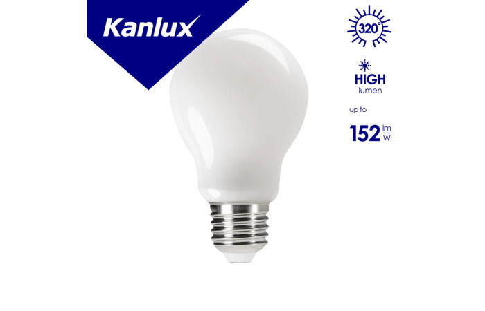Lampa LEDBulb XLED 8W-NW-M A60 8W (75W) 1055lm 4000K NW E27 filament standardowa | 29613 Kanlux