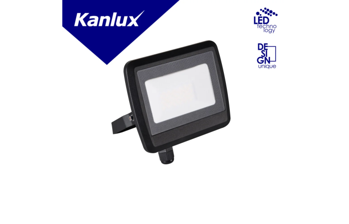 Naświetlacz ANTEM LED 30W-NW B 4000K 2400lm IP65 czarny | 33202 Kanlux