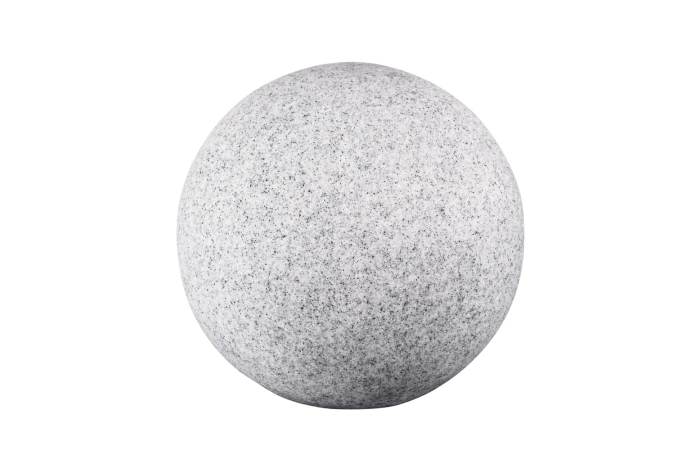 Oprawa ogrodowa kula STONO 490 N E27 IP65 max 20W przewód 3m+kolce do gruntu kolor granit | 36592 Kanlux