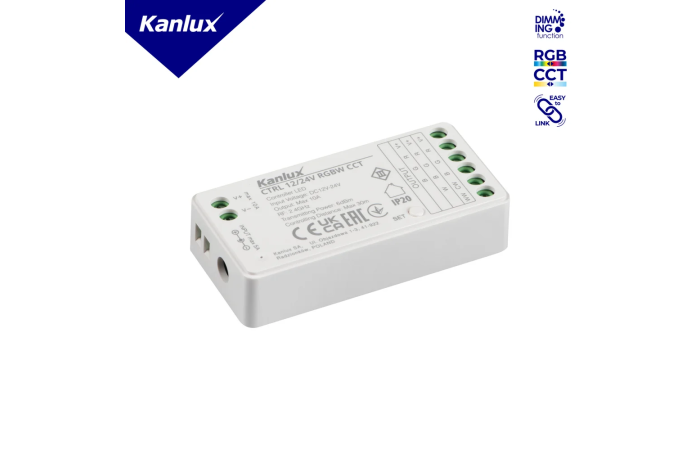 Kontroler do taśmy LED CTRL 12/24V RGBW CCT | 22148 Kanlux