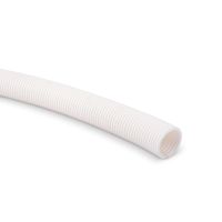 Rura giętka karbowana bezhalogenowa PP mod. RKLSHF 32/26 320N samogasnąca, mleczna (50m) | 10091 TT Plast