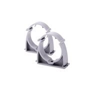 Uchwyt zamykany bezhalogenowy UZHF 32 samogasnący, PP mod., szary | 11659 TT Plast