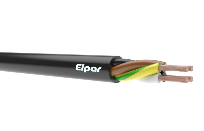 Przewód w izolacji gumowej H07RN-F (OnPD) 4x16 żo 450/750V BĘBEN | 5901854405124-B Elpar