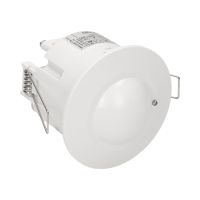 Mikrofalowy czujnik ruchu do sufitów podwieszanych, 360st. IP20, 1200W, biały, podtynkowy | OR-CR-218 Orno