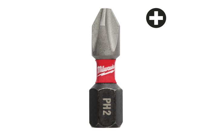 Bity Shockwave PH2 25mm (zestaw 2szt) | 4932430852 Milwaukee