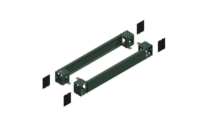 Cokół czołowy Spacial SF/SM 100x1000mm, S3D, Thalassa | NSYSPF10100 Schneider Electric