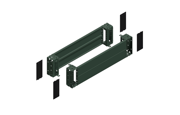 Cokół czołowy Spacial SF/SM 200x1000mm, S3D, Thalassa | NSYSPF10200 Schneider Electric