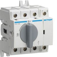 Modułowy rozłącznik izolacyjny obrotowy 4P 80A, rozmiar 2 | HAC408 Hager