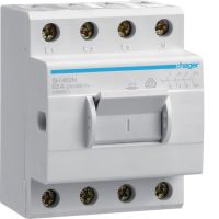 Modułowy rozłącznik izolacyjny w obudowie kompaktowej 4P 63A 400VAC | SH463N Hager