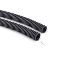 Rura giętka karbowana PVC RKLS 32/26 320N samogasnąca, szara (50m) | 10022 TT Plast