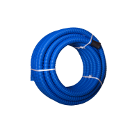 Rura giętka karbowana dwuwarstwowa w kręgach RODK 110/92 450N, HDPE,dwuścienna, niebieska (50m) DVR | 10605 TT Plast