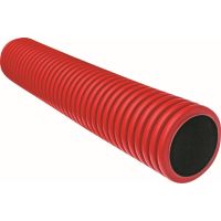 Rura sztywna karbowana dwuwarstwowa w odcinkach RODO 75/60 450N,HDPE, niebieska(6m/131szt) DVK | 10613 TT Plast