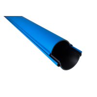Rura osłonowa sztywna dzielona ROS-D 110 250N, HDPE, dwudzielna, niebieska (3m/43szt) APS | 11062 TT Plast