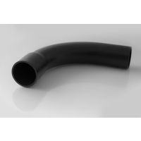 Kolanko dwukielichowe do rur przyłączeniowe sztywnych UV- ZRPS-UV-2- KIEL 63 czarne | 10786 TT Plast