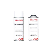 jako powłoka przewodząca i antykorozyjna Zink 171 Cynk w sprayu 400ml | 124030 Cellpack