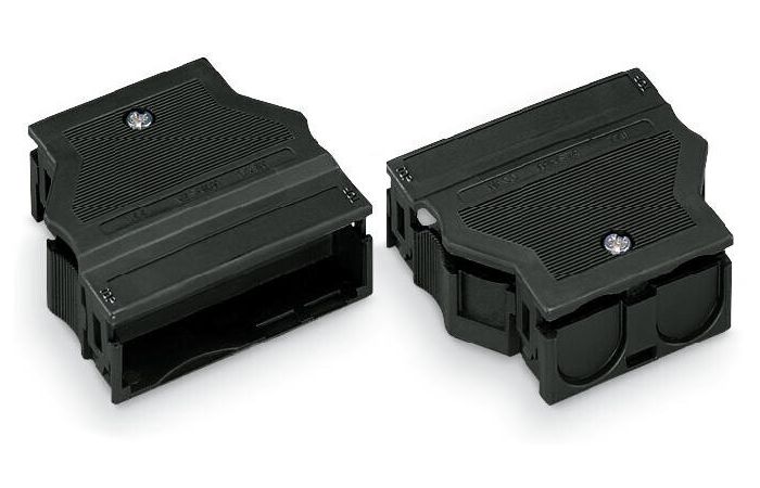 Obudowa odciążająca przewody, 5-bieg., śr. przewodu 9-13mm, czarna | 770-505 Wago