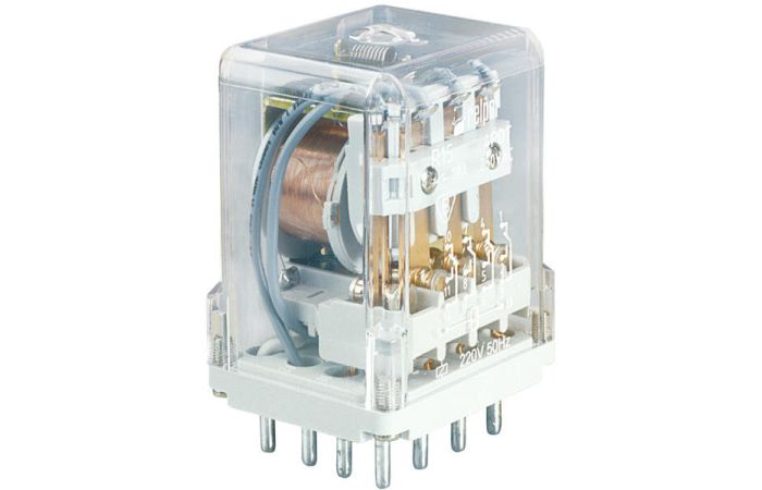 Przekaźnik elektromagnetyczny R15 10A 4P 230VAC IP40 $ | 802212 Relpol