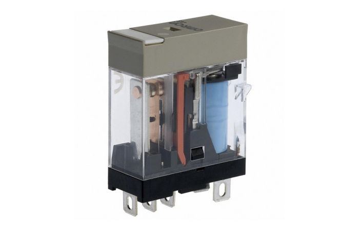 Przekaźnik elektromagnetyczny, SPDT, 10A, 24VDC, 5 pin, wsk. mechaniczny i LED, G2R-1-SND 24VDC (S) | 125351 Omron Electronics