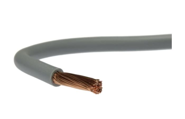 Przewód instalacyjny H07V-K (LGY) 2,5 450/750V, szary KRĄŻEK | 5907702813899 EK Elektrokabel