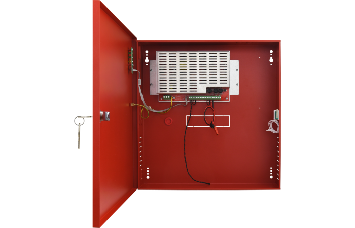 Zasilacz do systemów przeciwpożarowych EN54C 27,6V/5A/2x17Ah | EN54C-5A17 Pulsar