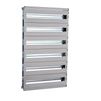 Rama modułowa typ DLM dla obudowy SPACIAL WM 234 moduły wysokość 1000x W800mm | NSYDLM240 Schneider Electric