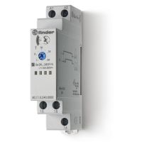 Przekaźnik czasowy jednofunkcyjny 1 P; 16A; 24…240V AC/DC; AI | 80.11.0.240.0000 Finder